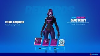 HOW TO GET NEW DARK SKULLY SKIN IN FORTNITE [upl. by Eniamrehs323]