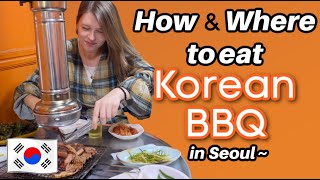 Complete Korean BBQ Restaurant Guide [upl. by Llekcm]