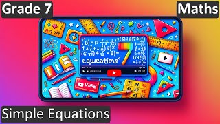 Grade 7  Maths  Simple Equations  Free Tutorial  CBSE  ICSE  State Board [upl. by Emylee]