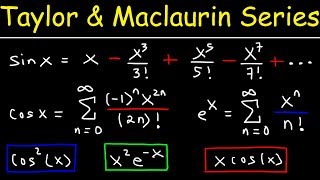 Taylor Series and Maclaurin Series  Calculus 2 [upl. by Combes663]