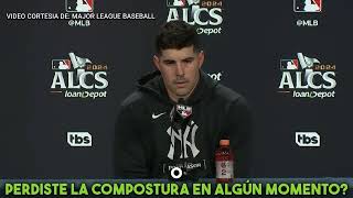 CARLOS RODON HABLA DE SU EXCELENTE SALIDA CONTRA CLEVELAND [upl. by Haggai750]