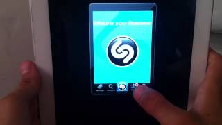 Reconnaître une musique sur un Smartphone  application shazam [upl. by Akenna292]