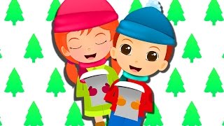 Auld Lang Syne  Kids Songs  Christmas with KidsSongsClub [upl. by Obara128]