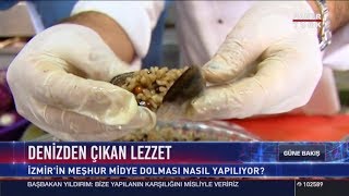 İzmirin meşhur Midye Dolması nasıl yapılıyor [upl. by Deehahs]