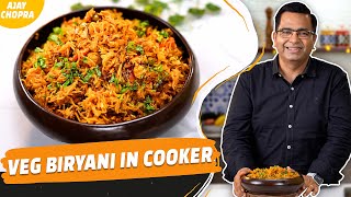 How To Cook Vegetable Biryani In Cooker  Cooking Videos  Chef Ajay Chopra [upl. by Nozicka]