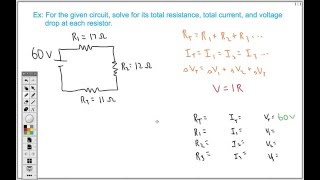 How to Solve a Series Circuit Easy [upl. by Eelrac]