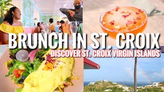 BRUNCH IN CHRISTIANSTED ST CROIX  CAROLINES  DISCOVER ST CROIX VIRGIN ISLANDS 2022 [upl. by Camila277]