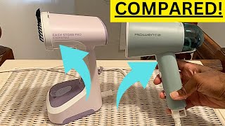 Black and Decker steamer vs Rowenta travel steamer  Which steamer WINS [upl. by Gnot]