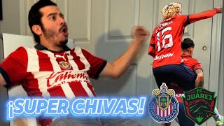 CHIVAS 21 JUAREZ  TRES AL HILO  VIDEOREACCIÓN [upl. by Nueormahc]