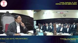 10 September 2024  Court No 14  Live Streaming of the Court proceedings [upl. by Jsandye383]