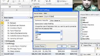 Excel Video 298 Sum Count and Average Values [upl. by Pricilla295]