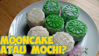 Membuat Kue Bulan Dingin snowskin yang mirip mochi [upl. by Silvana244]