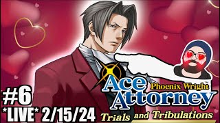 Edgeworth IT  Bill Plays Phoenix Wright Ace Attorney Trials and Tribulations 6 LIVE 21524 [upl. by Hayyim]