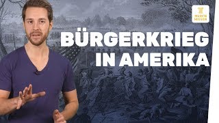 Der Amerikanische Bürgerkrieg I musstewissen Geschichte [upl. by Airetahs]