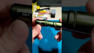 Manker E05 II EDC Flashlight flashlight edc [upl. by Nelaf]