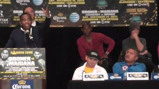 adrien broner vs marcos maidana final press conference EsNews Boxing [upl. by Clercq199]