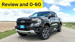 ALL NEW 2024 Ford Ranger  Honest Review and 060 [upl. by Kleon]