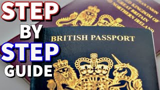 How To Renew UK Passport 2024  Step By Step 🇬🇧📘 [upl. by Relyhcs931]