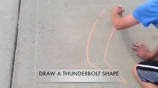 Student artists present  Simple Sidewalk chalk illusions [upl. by Elisa354]