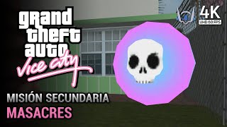 GTA Vice City  Masacres Todas las ubicaciones  4K 60fps [upl. by Turino]