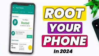 How to Root Android Phone Without PC  Root any Android Phone in 2024 [upl. by Deden]