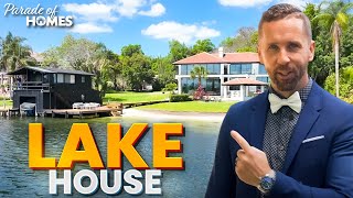 The Modern Lake House  Orlando Parade of Homes 2023 [upl. by Wicks]