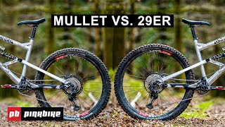 Mullet vs 29er With The Same Geometry  Which Is Faster [upl. by Kenweigh]