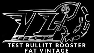 Fender Guitar test  VL EFFECTS bullitt booster fat vintage By Alex Alesk Turbé [upl. by Yenittirb]