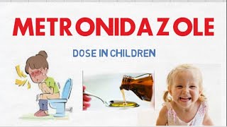 metronidazole dose in child [upl. by Anitnemelc477]