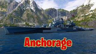 Meet The Anchorage Tier 7 US Cruiser World of Warships Legends [upl. by Gorski]