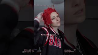 Kirishima English vs Japanese myheroacademia bokunoheroacademia kirishima cosplay eijirou mha [upl. by Kalil]