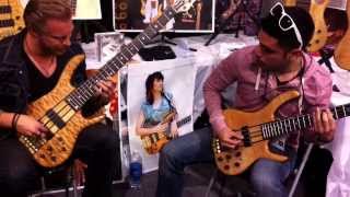 Hadrien Feraud and Joshua Young quotIsnt she lovelyquot jam NAMM 2014 [upl. by Marsiella]