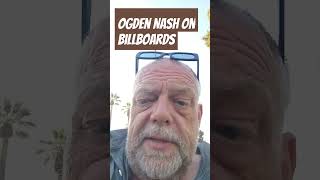 Ogden Nash on billboards [upl. by Rim]