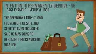 Theft  A2 Criminal Law [upl. by Sonny]