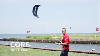 CORE Riot XR4 Kiteboarding Kite Review [upl. by Shumway]