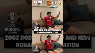 ZOGZ DOES THE SIUUU AND NEW RONALDO CELEBRATION 😂 [upl. by Selhorst288]