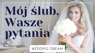 🤯Ile kosztowało moje wesele – QampA z mojego ślubu 👰 [upl. by Anelem926]