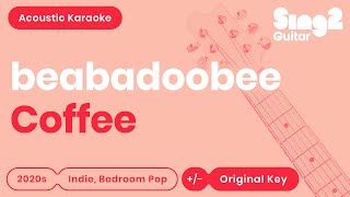 beabadoobee  Coffee Karaoke Acoustic [upl. by Atinaej]