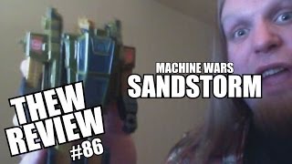 MW Sandstorm Thews Awesome Transformers Reviews 86 [upl. by Enyawd]