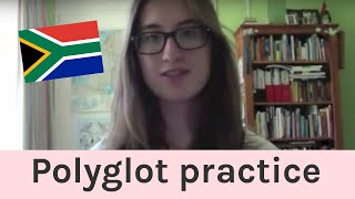 South African polyglot  Feb 2013  Lindies languages 💕 [upl. by Kwan]