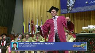 Graduan Terakhir Majlis Konvokesyen UPM ke42  sesi 4 [upl. by Sisto]