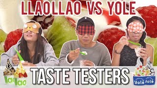 LLAOLLAO VS YOLÉ  Taste Testers  EP 60 [upl. by Naomi]