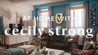 Cecily Strong Turns NYC Apartment Into Her Dream Space [upl. by Llener623]