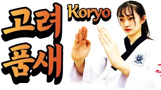 고려 품새  이 영상 보고 연습하세요  Koryo Poomsae [upl. by Belva]