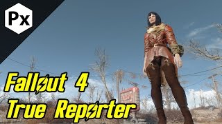 Fallout 4 Mod True Reporter  Piper Outfit Redone CBBE [upl. by Arten172]