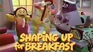 McDonalds quotShaping Up For Breakfastquot commercial 1987 [upl. by Nwadal]