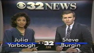 WLKY 32 News Louisville KY April 7 1991 Complete wCommercials [upl. by Sirtimid848]