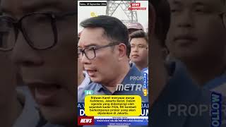 Ridwan Kamil Kita Gak Pilih Pilih Lokasi Kampanye ridwankamil pilgubjakarta politik berita [upl. by Qirat]