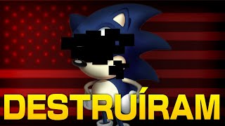 Quando os americanos quase DESTRUÍRAM o Sonic  Hedgehog Database [upl. by Towbin223]