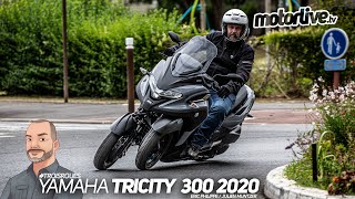 YAMAHA TRICITY 300 2020  PRESQUE PARFAIT   ESSAI MOTORLIVE [upl. by Ondrea]